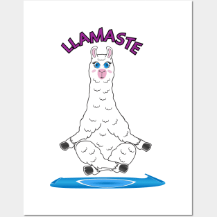 LLAMASTE Posters and Art